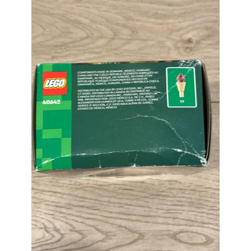 Lego gingerbread ornaments
